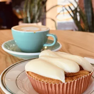 Morning bun & Cappuccino