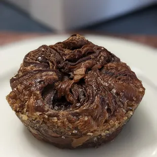 Chocolate kouign amann