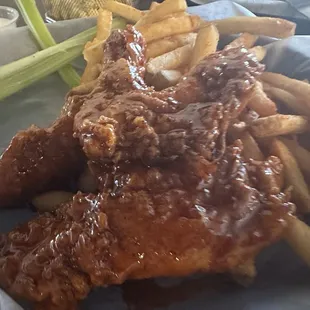 Three Sticky Finger Lunch w/