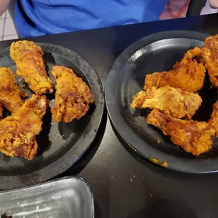 Dry rub wings