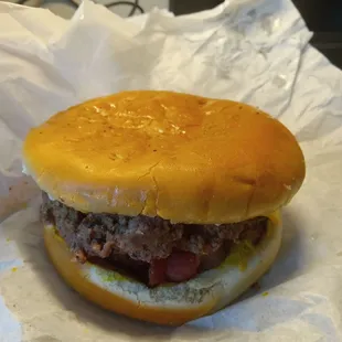 Bacon cheeseburger