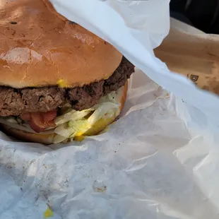 This is the Lebron James of burgers. Will dunk on your last burger and stare at it on the floor.