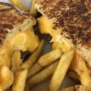 Short Rib Grilled Cheese sandwich.