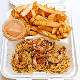 5 pc Grilled Shrimp Combo