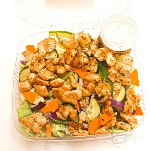 Grilled chicken salad