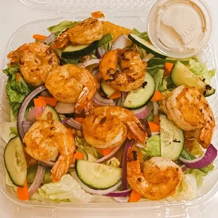 Grilled Shrimp Salad