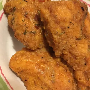 Just stumbled across this local wing shop and got some of their Caribbean Jerk Wings...soo good