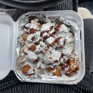 Spicy Barbecue fries