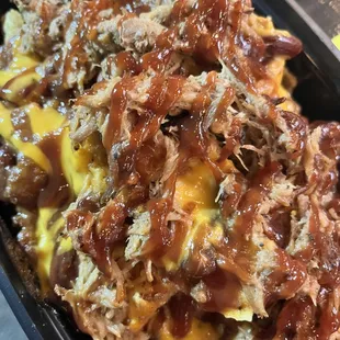 Pulled pork fries