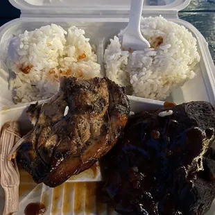 "Jerk" chicken
