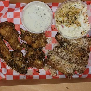 Wings Combo with 1 Ranch Dip