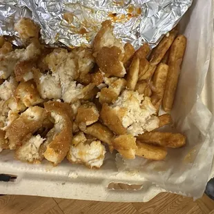 Fake boneless chicken wings