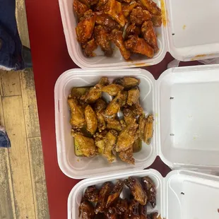 food, bbq chicken, fried chicken, poultry, chicken, chicken wings and fried chicken, fried chicken wings, bbq wings, chicken wings