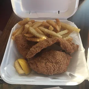 2 piece Whiting Fish &amp; Fries