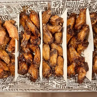 50pc Party Pack Non-Breaded Wings