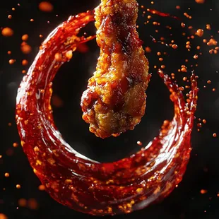 chicken wings and fried chicken