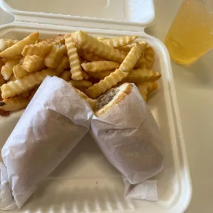 Philly cheesesteak combo