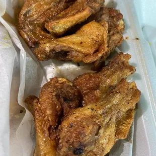 Honey Cajun wings