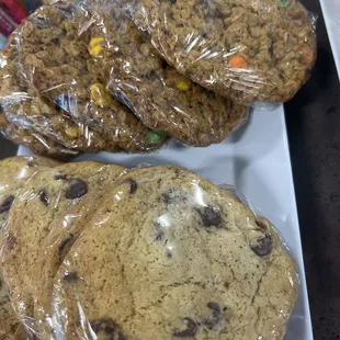 Cookies to go Works for a long flight