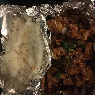 Orange Chicken Bowl