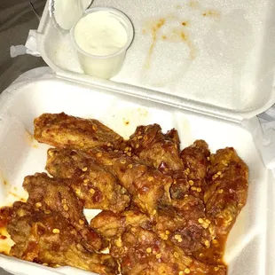 Insane Hot Wings