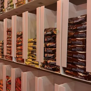 Ramen selection.