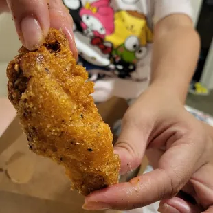 heavy flavoring but very delicious Garlic Jalapeo Wings