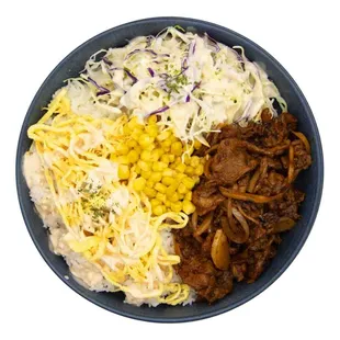 Spicy pork bowl