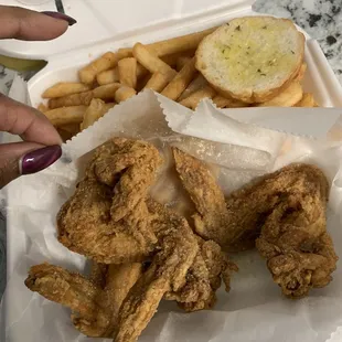 3 Whole Wings with Side