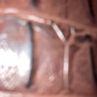 a close up of a wing