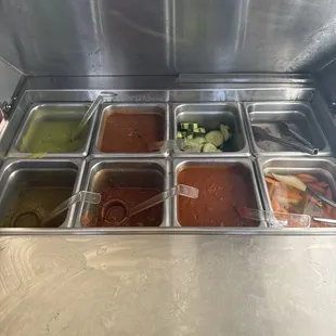 Salsa bar