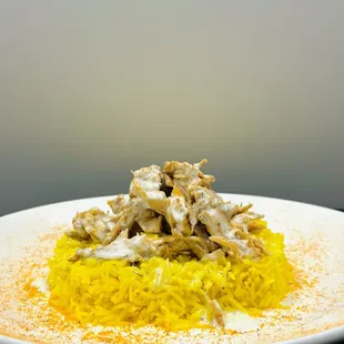 Yellow rice with chicken