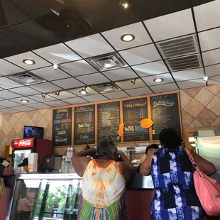 The counter