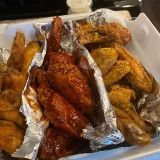 Lunch 3 Flavor Wings 20pc