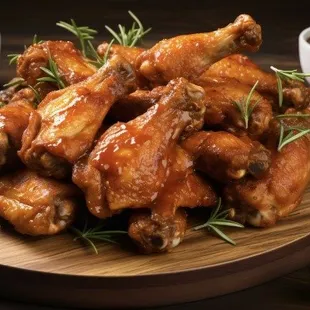 chicken, fried chicken wings, chicken wings and fried chicken, chicken wings, food, poultry, bbq wings, bbq chicken, fried chicken