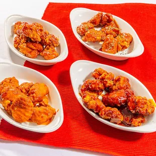 poultry, food, chicken, chicken wings, bbq wings, bbq chicken, fried chicken wings, fried chicken, chicken wings and fried chicken
