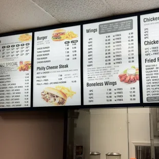 Menu as of 1/26/2024