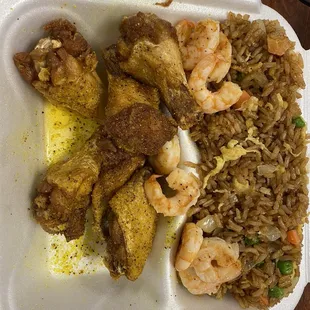 7. Wings &amp; Fried Rice Combo