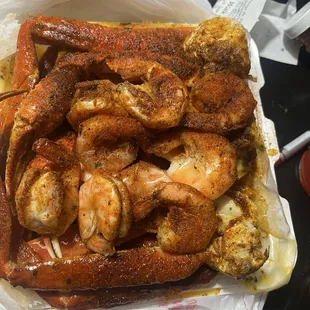 Seafood boil again looks amazing taste just wasn't there for me