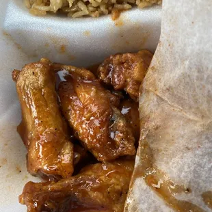 Spicy Teriyaki wings