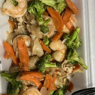 Shrimp Pad See Ew