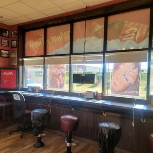 Seating dining area
