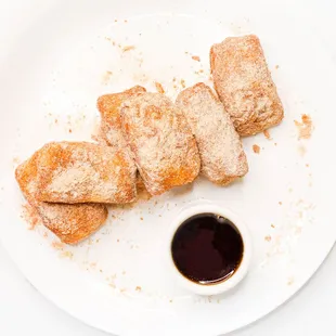 food, donuts, dough desserts