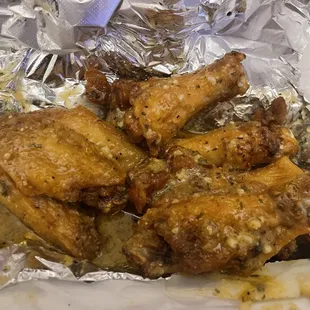 Garlic Parmesan Wings only