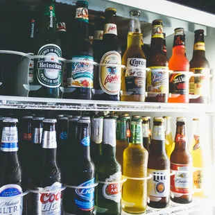 Wide Selection of bottled and draft beers!