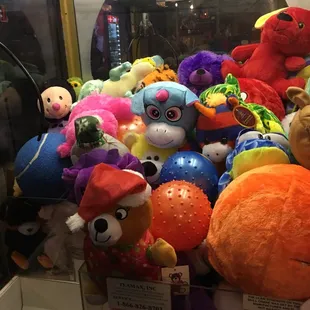 I have literally played this claw machine on two occasions , spending a grand total of $68.00 with NOTHING! It is a scam!