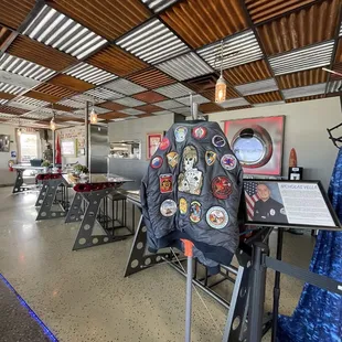 the inside of the restaurant