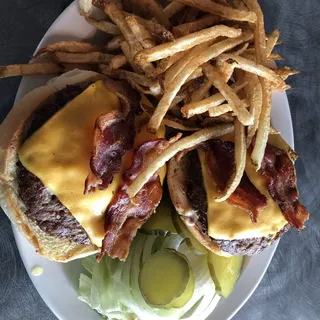 Double Bacon Cheese Burger