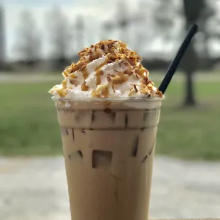 Coconut Caramel Latte