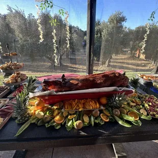 Whole 85lb pig not cut